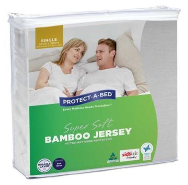 Picture of Mattress Protector Bamboo Jersey Super Soft