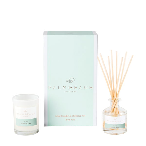 Picture of Sea Salt Mini Candle & Diffuser Gift Pack - Palm Beach