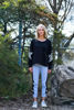 Picture of Peyton Twin Star Sweater - Black Leopard| 3rd Story