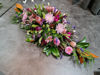 Picture of English Garden Casket Cover | Made to Order - 120cm