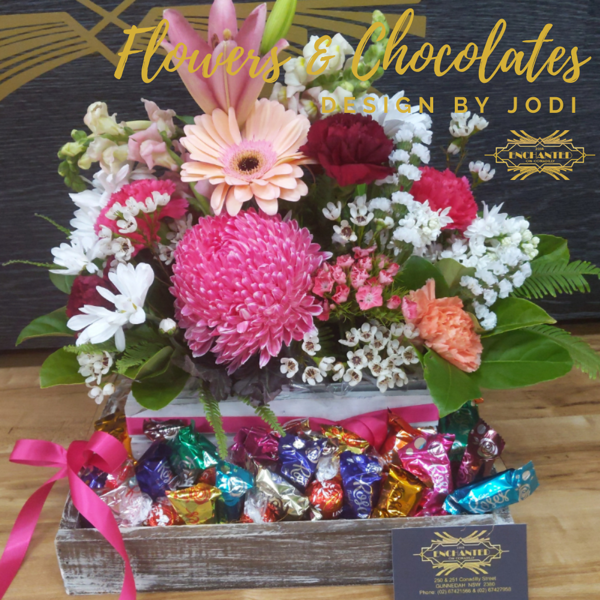 Flower & Chocolate Hamper | A Little Luxury