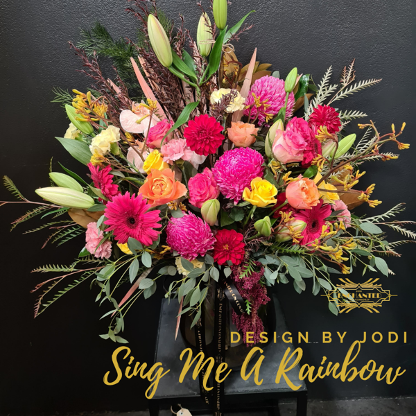 Sing Me A Rainbow | Massive Seasonal Display In Vase