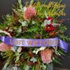 Large Native Wreath with Native Flowers