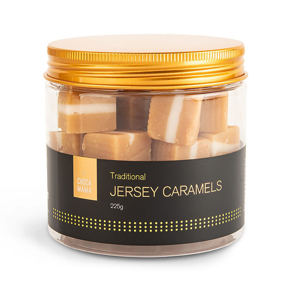 Jersey Caramels Jar - 225g | Chocamama