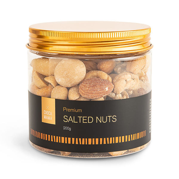 Premium Salted Nuts Jar - 200g| Chocamama