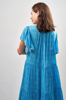 Bianca Dress - Dali Print - Blue | Naudic