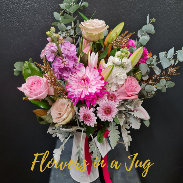 Flowers in A Jug | Seasonal Blooms