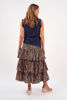 Sangria Skirt - Beatrice Print | Naudic