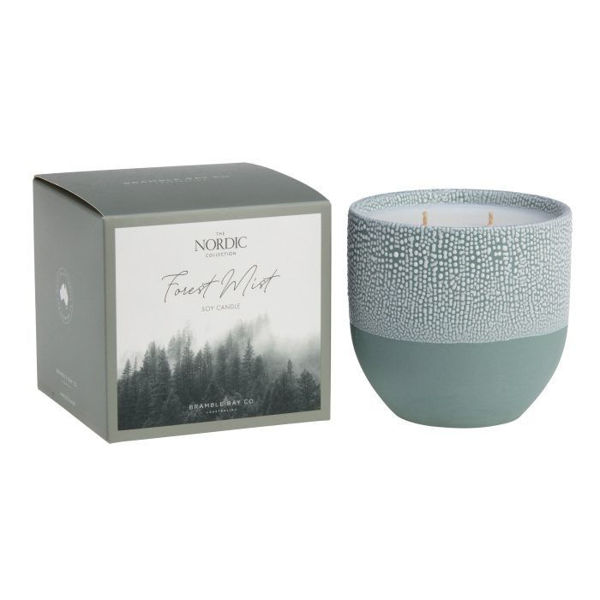 Nordic Forest Mist Candle | Bramble Bay Collections