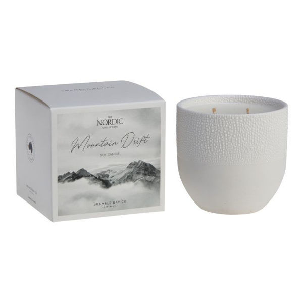 Nordic Mountain Drift Candle | Bramble Bay Collections