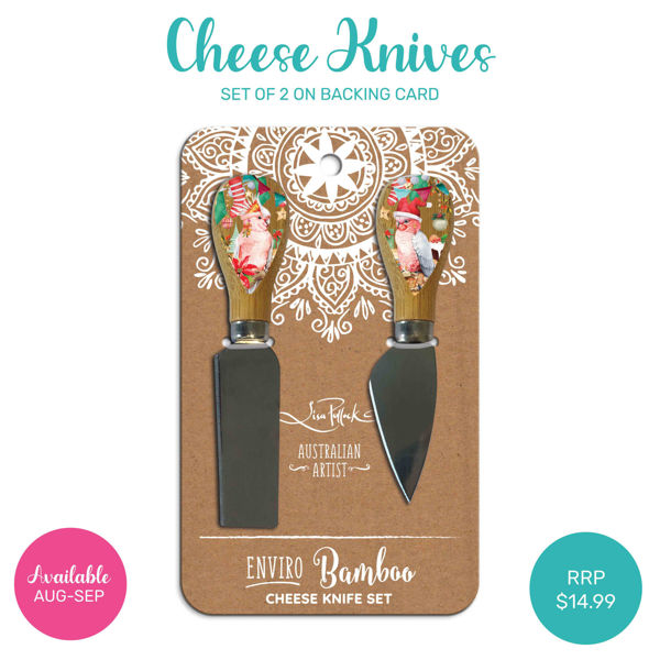 Bush Christmas - Cheese Knives | Lisa Pollock