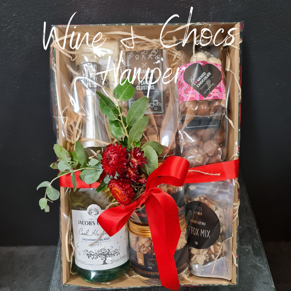 Wine & Chocolate Hamper | Christmas Giving