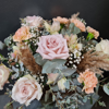 Toffee & Quicksand Rose Bouquet