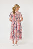 Newport Printed Dress - Coral | Gordon Smith