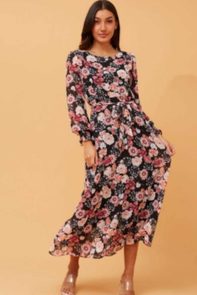 Stella Floral Maxi Dress | Caroline K Morgan