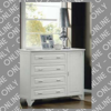 Miya 4 Drawer/1Door Chest - Gloss White | Online Only