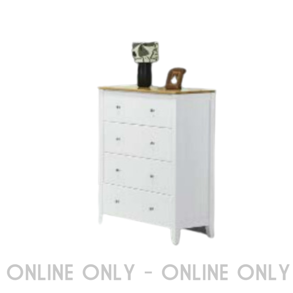 Plantation Collection - 4 Drawer Chest  | Online Only