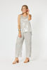 Champagne Foil Wide Leg Pant - Champagne | Hammock & Vine