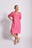 A-Line Pleat Dress - Shocking Pink | Seesaw