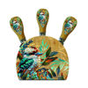 Knife Block - Charming Kookas/Gold | Lisa Pollock Art