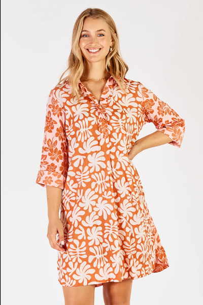 Mia Shirtmaker - Apricot | Lula Life