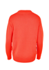 Cotton Mock Turtle Knit -  Persimmon | LD+C Knitwear