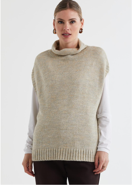 Lofty Tunic - Oat| LD+C Knitwear