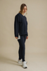 Heavenly Fleece Windcheater- Deep Ocean | Talamaya