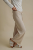 Winter Retreat Merino Cotton Pant- Nougat | Talamaya