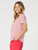 Classic Stripe Tee - Red/White | Gordon Smith