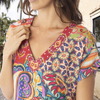 Francesca Dress Short Sleeve- Print | Escape by QC