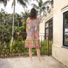 Francesca Dress Short Sleeve- Print | Escape by QC