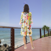 Erica Dress Tiered Frill Hem - Print | Escape by QC