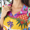 Briana Dress Shirt- Print | Escape by QC