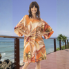 Martina Dress Puff Sleeve- Print | Escape by QC