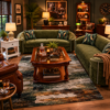 Wellington Coffee Table | Walnut Veneer + Glass
