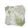 Fern Green/Blue Paper Napkin Set 20 | Madras Link