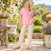 Sarah Linen Pant - Natural  Gordon Smith