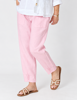 Sarah Linen Pant - Pale Pink  Gordon Smith