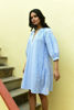 Symi Shift Dress - Blue  | Azure & Indigo Desert