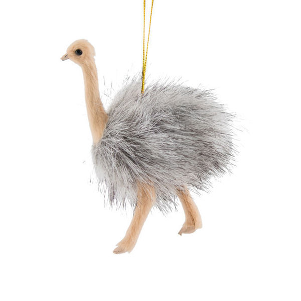 Faux Fur Hanging Emu | 7 x 12