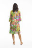 Lani Frill 3/4 Sleeve Dress - Print | Escape by QC