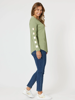 Be Square Long Sleeve Top - Khaki | Threadz