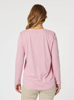 Be Square Long Sleeve Top - Pink | Threadz