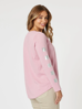 Be Square Long Sleeve Top - Pink | Threadz