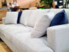 Empress 3 Seater Lounge | Venice Pearl Fabric