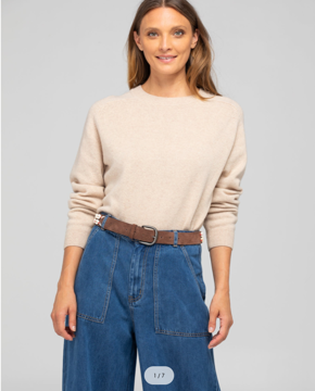 Shell Belt - Shell/Suede | Boom Shanker