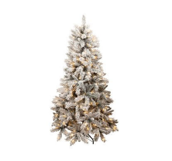THREDBO PVC FLOCKED TREE - 260 LED | 180CM