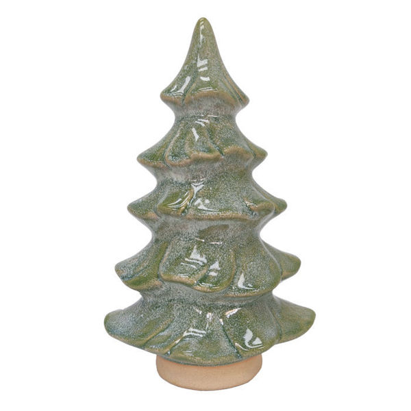 Ceramic Green Christmas Tree | Large
