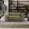 Duomo 3 Seater Sofa | Chenille Sage Fabric